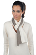 Cashmere & Yak accessories scarf mufflers luvo pristine natural grey 164 x 26 cm